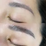 【ハリウッドブロウリフト】パーマ＋眉ワックス＋メイクのセットメニュー🧡眉毛にお悩みの方、一気に垢抜け🌹✨