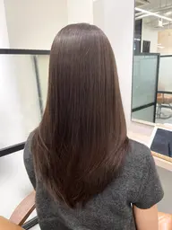 髪質改善⭐️ダメージレス縮毛矯正+カット+トリートメント