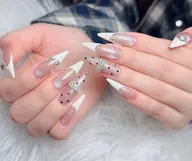 SALE❤️【チップ長さ出し】持ち込みデザイン「10本」アートパーツやり放題 ♥︎ オフ🈚️
