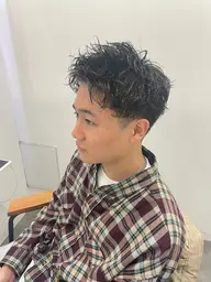 【当日ご新規様限定】メンズカット+特殊パーマ