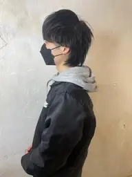 ◆メンズプラン◆カット+ブリーチ+ロイヤルカラー+眉カット+炭酸シャンプー