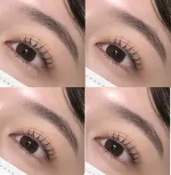 お目元周りの印象UP🎀韓国風まつ毛パーマ&美眉スタイリング(WAX脱毛付き)