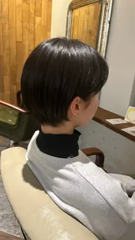 【シルエットが可愛い💓丸みショート】カット🐰ྀི