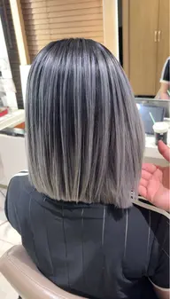 【海外髪色デザイン🌈】筋感バレイヤージュ