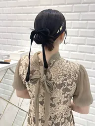 【お呼ばれヘア限定】お呼ばれヘア/二次会/ヘアメ/ヘアセット【動画撮影可能な方限定‼️】
