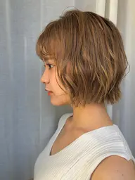 ✴️大人気✴️似合わせカット+ダメージレスパーマ+集中補修ケアトリートメント