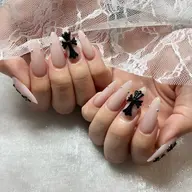 【オフなし】アクリルスカルプワンカラー+ストーン10粒まで
