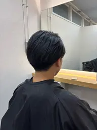 【メンズ限定】時短カラー＋カット＋眉カット