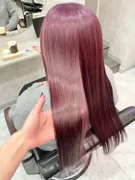 🦩【色持ち◎】ダブルカラー+栄養補給トリートメント✨️🦩ブリーチ1回込【前処理.中間処理.ケア剤付き】