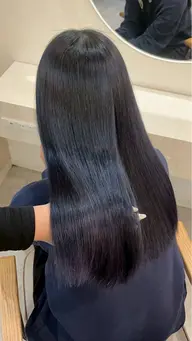 🧊🫧‪ブリーチ無し寒色カラー🫐💙➕1stepトリートメント付き🪞