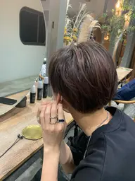 カット+白髪ぼかしハイライト+トリートメント