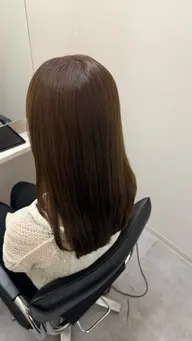 カット+酸性ストレート+リンゴ幹トリートメント7工程
