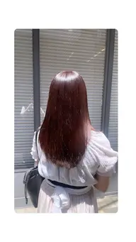 【💞自分にご褒美💞】レディースカット➕ワンカラー➕Aujuaトリートメント