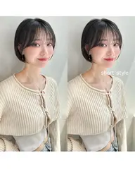 【ご新規様限定のトリートメント付き✨】似合わせカット✂️➕1stepトリートメント➕ヘッドマッサージ付き💆‍♀️