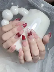 チップ長さ出し10本持ち込みデザイン4本💕