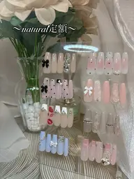 シンプルじゃ物足りない方に!!natural定額🎀
