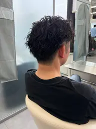 似合わせカット＋スパイラルパーマ＋眉カット