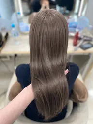 この夏トレンド⟡.* ブリーチなしミントベージュ👗🩵