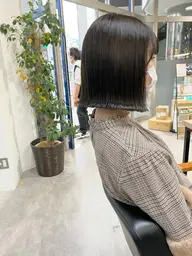 【ボブ、ミニボブ限定】カット×内部補修トリートメント