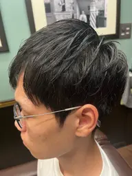 【メンズ限定】カット+ヘアカラー(黒染め・白髪染め・白髪ぼかし)+シャンプー