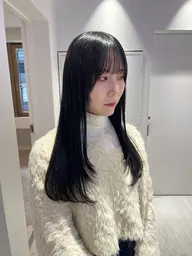 cut + color + 縮毛矯正 + treatment