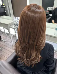 ブリーチなしダブルカラー+1step quickトリートメント