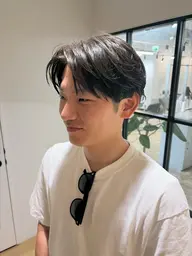 men'sカット+眉カット+シャンプー🧼フェード❌