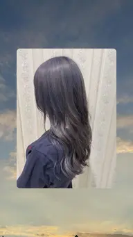 カット+ブリーチ+カラー+1step