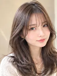 【人気メニュー✨】カット+透明感カラー🌿レディースモデル