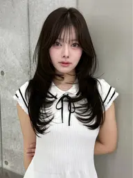 【トレンドヘア🇰🇷】似合わせ韓国風小顔カット💇‍♀️➕高保湿トリートメント🫧　ミニモ学割