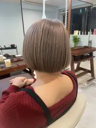 カット✂️+ダブルカラー💛+クイックトリートメント🍀