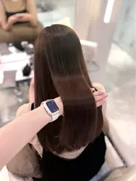🎀愛され透明感🎀♡うる艶ワンカラー（選べるトリートメント1000円OFFプレゼント）
