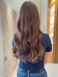 【🫐巻き髪ヘアセット】ツヤトリートメント付きᕷ*.°