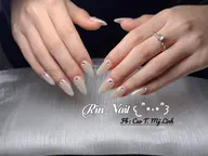 ✨《チップ長さ出し10本》シンプル&ワンカラー +小ストーン10個💅