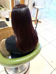 時短ツヤ髪ストレート