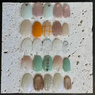 【オフなしの方限定˖ ࣪⊹】ハンドシンプルデザイン🎨5種のデザインからお選びください。(カラー変更OK)