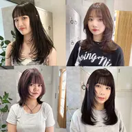 ワンホンレイヤーカット+1step オージュアトリートメント。:*.゚・*.