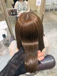 ブリーチ🈶Wカラー&前髪カット✂️