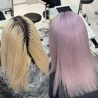 【💎リタッチ幅3cm以内の方限定💎】ブリーチリタッチ➕カラー➕トリートメント