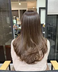 レイヤーカット+髪質改善サロンのトリートメント
