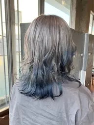 【🐬裾カラー🐬】1ブリーチ➕1カラー➕Aujuaプチトリ〈カラーモデル募集中〉