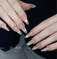 🎀チップ長さ出しマグネットグラデーション+2個パーツ