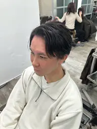 【メンズ限定】【ヘアセットで雰囲気爆アゲ】カット+夏ケアシャンプー+ヘアセット