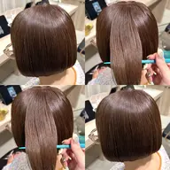 【ナチュラル艶髪に✨】🩵ワンカラー＋ケアトリートメント＋💇‍♀️カット《割引チケット付き🎫》