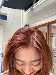 💕大人気💕🍎暖色カラー+ケアトリートメント🍎