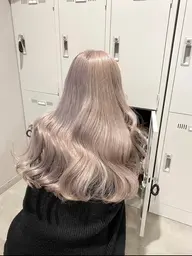 【ハイトーンにするなら!👱🏻♀️🪞💞】ブリーチありダブルカラー+炭酸Spa+オリジナルトリートメント