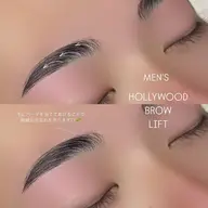 【✨メンズ✨ハリウッドブロウリフト👦🏻(毛流れ改善+WAX脱毛+メイク仕上げ)】