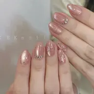 ワンカラー/マグネットネイル💎キラキラストーン20個まで