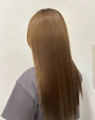 🎀【平日限定クーポン】艶カラー+シルクトリートメント+炭酸ヘッドスパ💆♀️🫧🤍