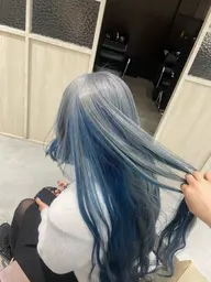 【迷ったときはこちら💁】ダブルカラー、デザインカラーご相談クーポン（ブリーチ+カラー）🩵可愛いデザイン提案⭕️🍭